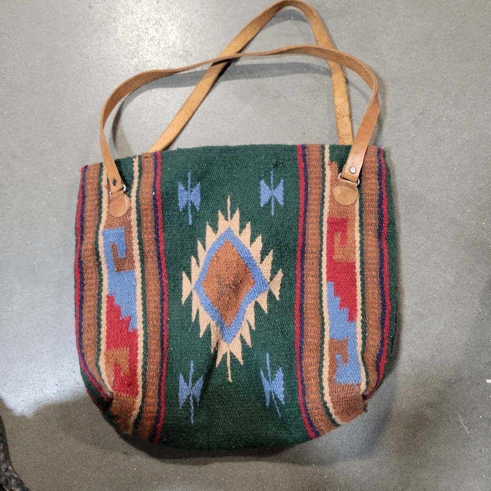 Indian Hand Woven Tote Bag